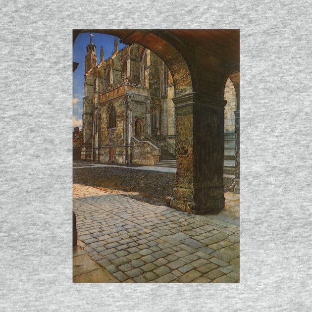 Eton College Chapel by Anna Alma-Tadema by MasterpieceCafe